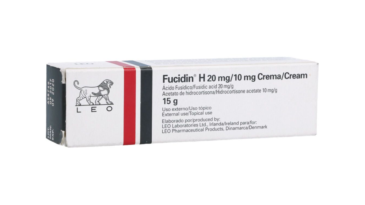 FUCIDIN H 20MG 10MG CREMA X 15 GRAMOS