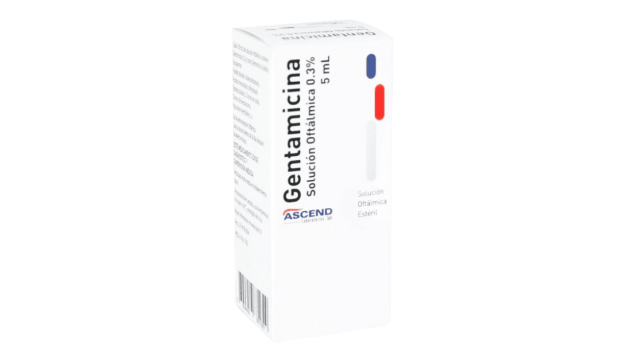 GENTAMICINA 0,3% SOLUCIÓN OFTÁLMICA X 5 ML