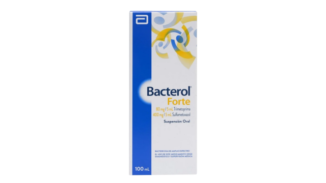 BACTEROL FORTE COTRIMOXAZOL 400/80 MG SUSPENSION ORAL X 100 ML ABBOTT