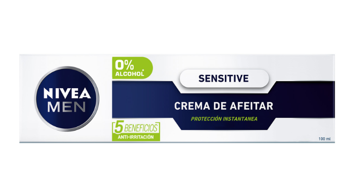 NIVEA MEN SENSITIVE CREMA DE AFEITAR SENSITIVE X 100 ML
