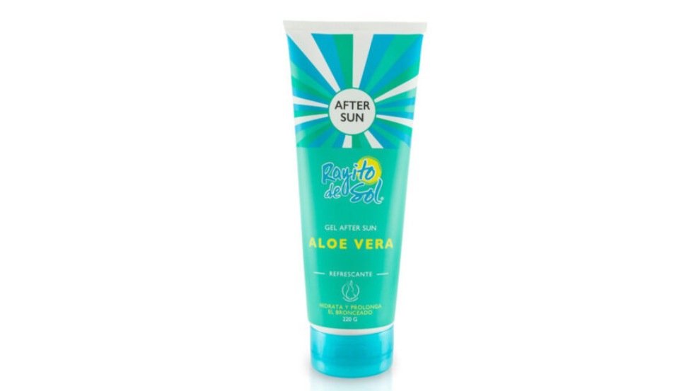 RAYITO DE SOL GEL AFTER SUN ALOE VERA X 220 GRAMOS 