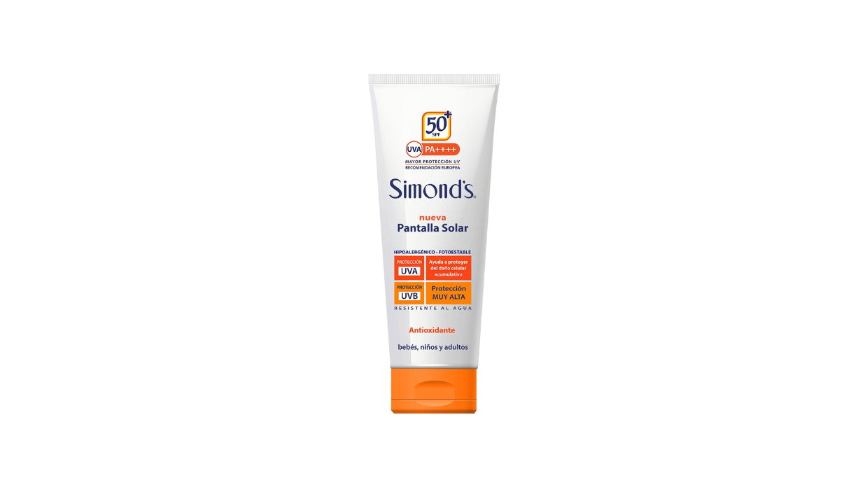 SIMONDS PANTALLA SOLAR ANTIOXIDANTE BEBES NIÑOS Y ADULTOS X 200 ML