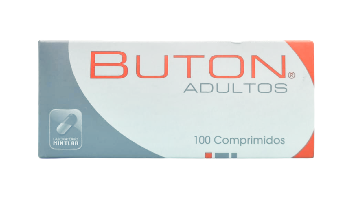 BUTON PAPAVERINA 40MG X 100 COMPRIMIDOS 