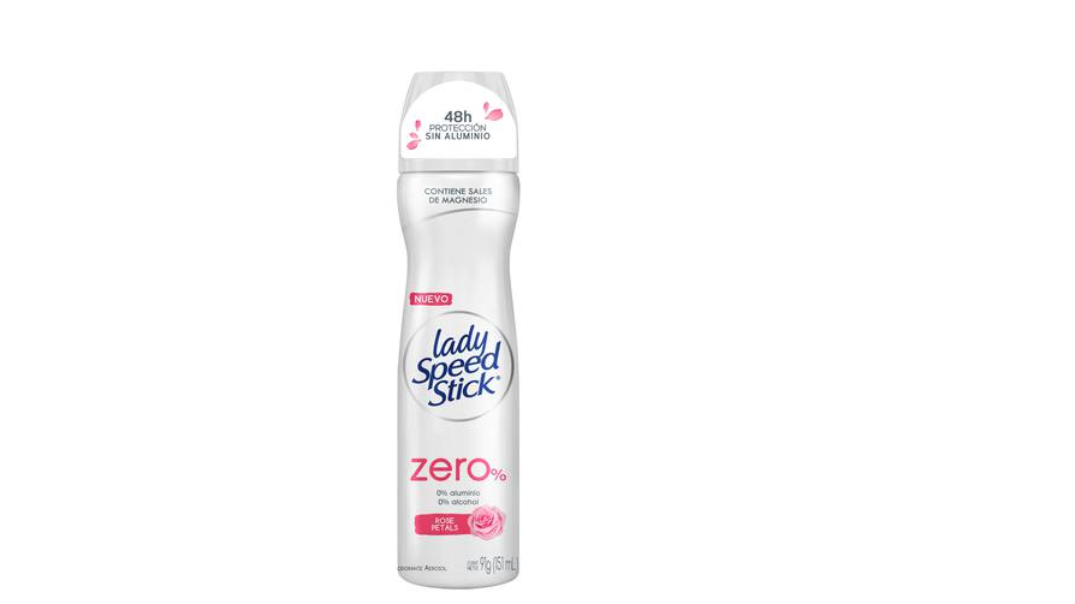 LADY SPEED STICK ZERO %  ROSE PETALS X 91 GRAMOS