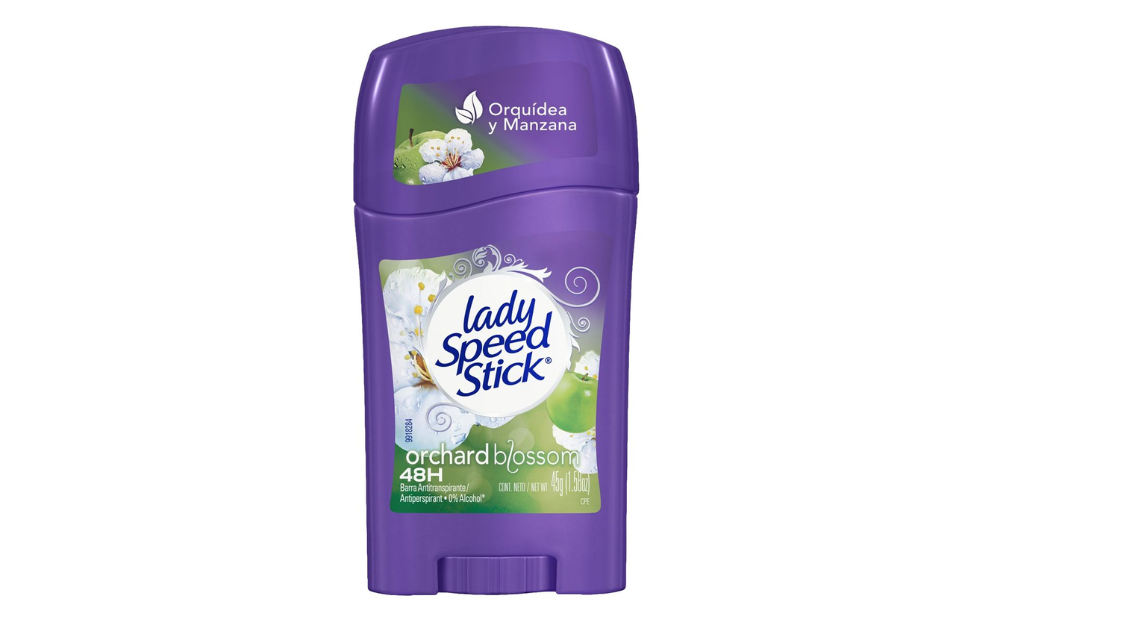 LADY SPEED STICK DESODORANTE ORCHARD BLOSSOM 48 HRS X 45 GRAMOS 