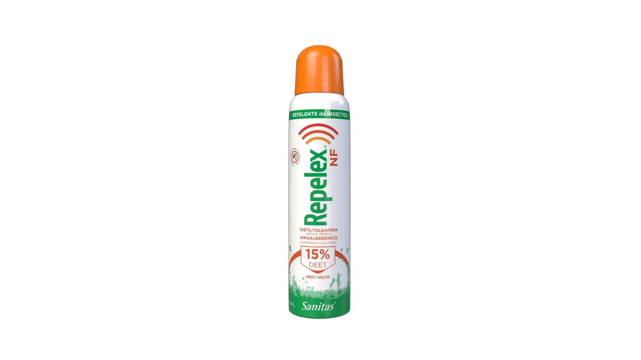 REPELEX NF REPELENTE DE INSECTOS 15% DEET X 165 ML SANITAS