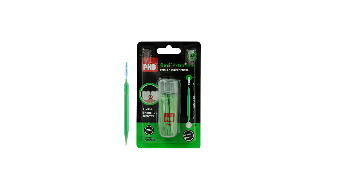 PHB CEPILLO INTERDENTAL EXTRAFINO 0,9MM X 20 UNIDADES