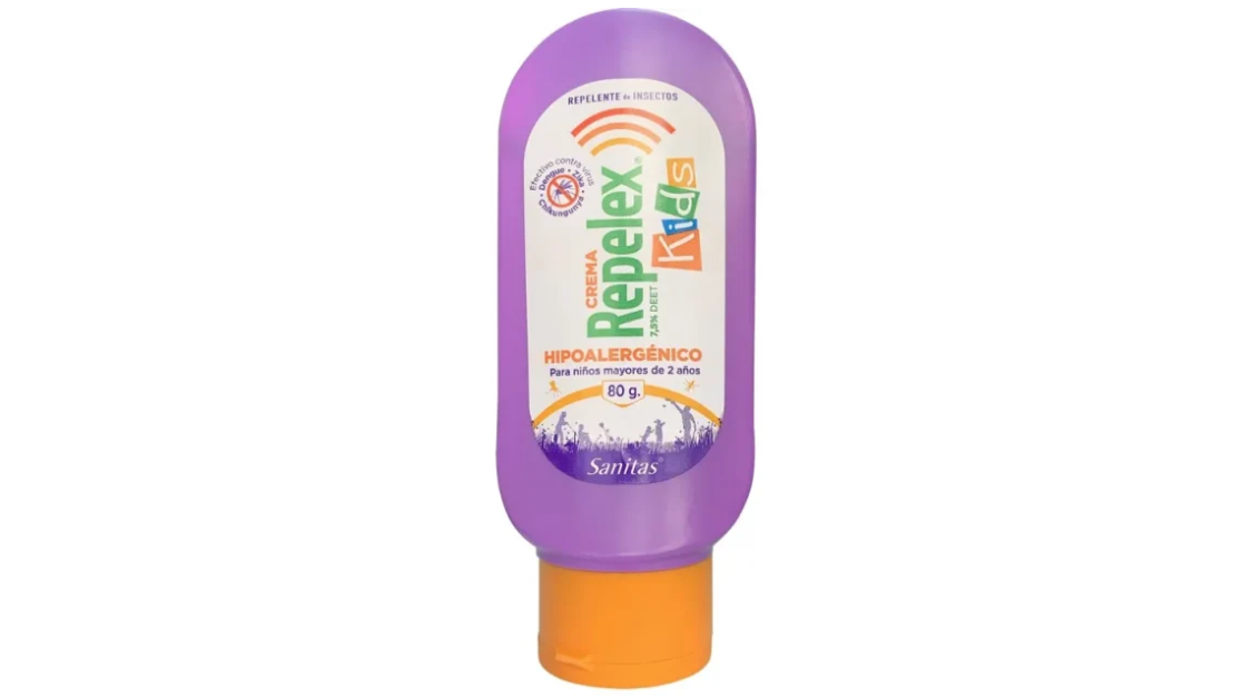 REPELEX KIDS CREMA HIPOALERGENICO 7,5% X 80 GRAMOS SANITAS
