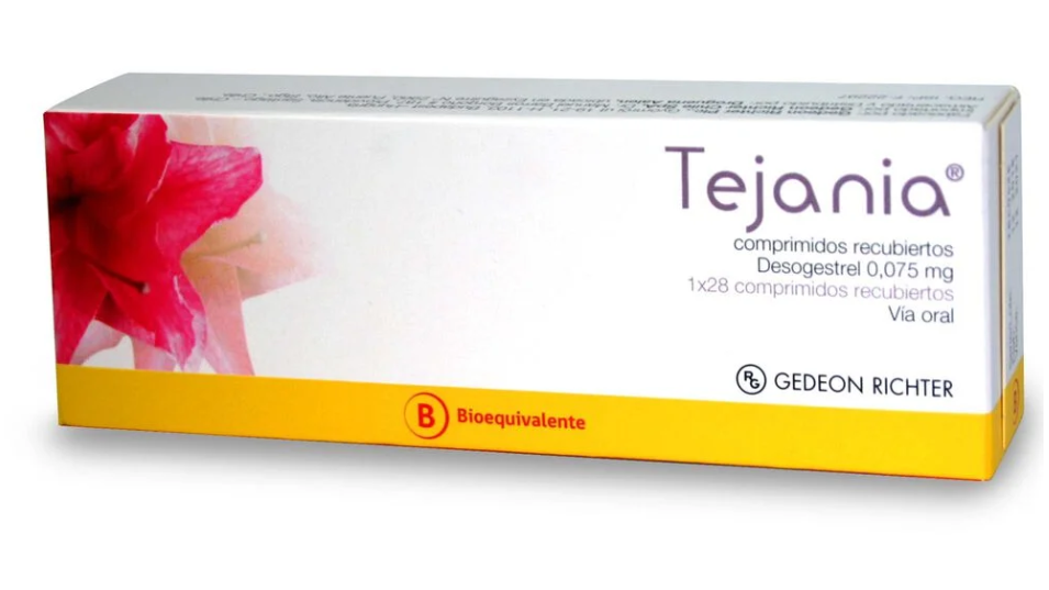 TEJANIA DESOGESTREL 0,075 MG X 28 COMPRIMIDOS RECUBIERTOS