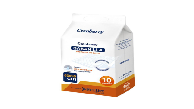 SABANILLA PROTECTOR DE CAMA X 10 CRANBERRY