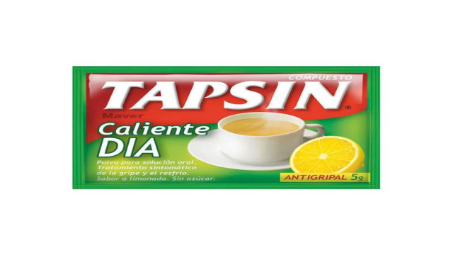 TAPSIN CALIENTE DIA SOBRE ANTIGRIPAL X 5 GRAMOS MAVER