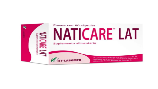 NATICARE LAT VITAMINAS Y MINERALES X 60 CAPSULAS ITF LABOMED