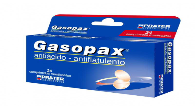 GASOPAX SIMETICONA 25 MG X 24 COMPRIMIDOS MASTICABLES PRATER