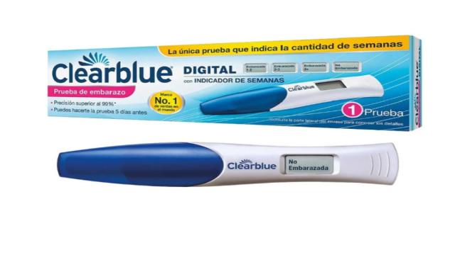 CLEAR BLUE DIGITAL TEST EMBARAZO UNIDAD