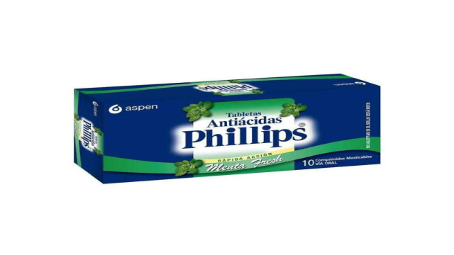 PHILLIPS TABLETAS ANTIACIDAS MENTA FRESH X 30 COMPRIMIDOS MASTICABLES ASPEN