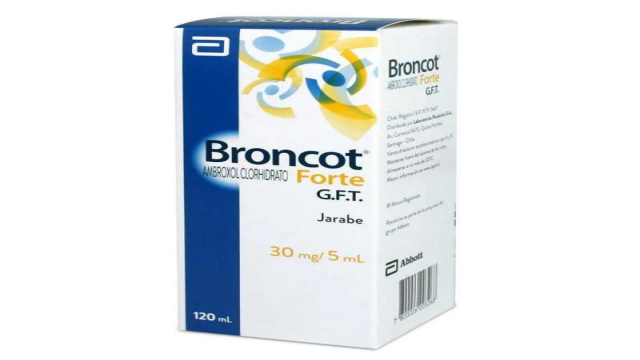 BRONCOT GFT FORTE AMBROXOL CLORHIDRATO 30MG/5ML X 120 ML JARABE ABBOTT