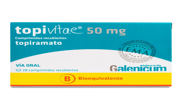 TOPIVITAE TOPIRAMATO 50 MG X 28 COMPRIMIDOS RECUBIERTOS GALENICUM