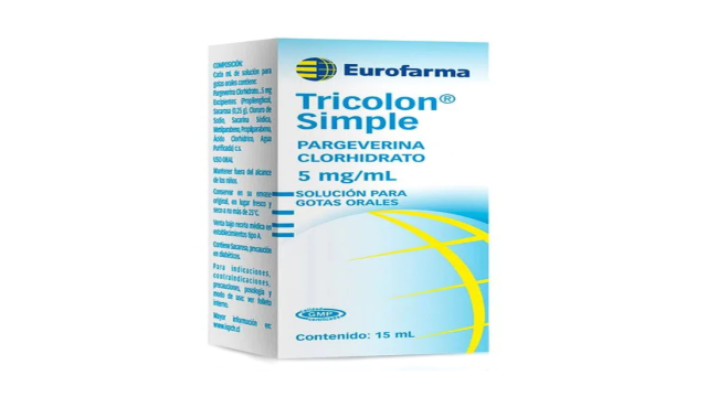 TRICOLON SIMPLE PARGEVERINA 5MG/ML GOTAS X 15 ML EUROFARMA
