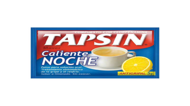 TAPSIN CALIENTE NOCHE SOBRE ANTIGRIPAL X 5 GRAMOS MAVER