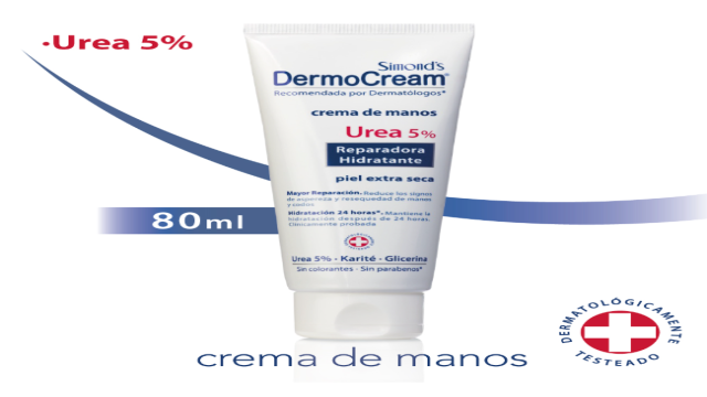DERMOCREAM CREMA MANOS UREA 5% X 80 ML