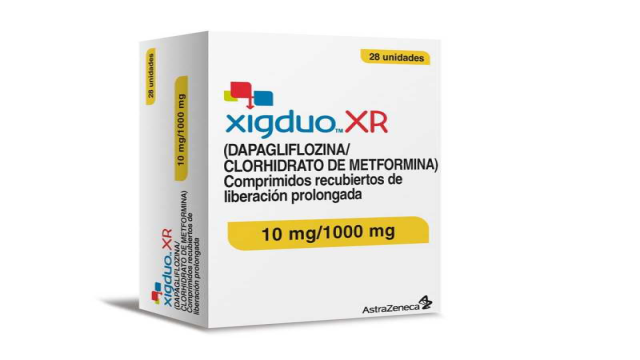 XIGDUO XR 10/1000MG DAPAGLIFLOZINA METFORMINA X 28 COMPRIMIDOS RECUBIERTOS LP ASTRAZENECA