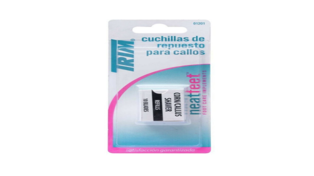 TRIM CUCHILLAS REPUESTOS CORTACALLO X 10 UNIDADES 