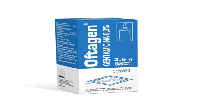 OFTAGEN GENTAMICINA 0,3% UNGUENTO OFTALMICO X 3,5 GRAMOS