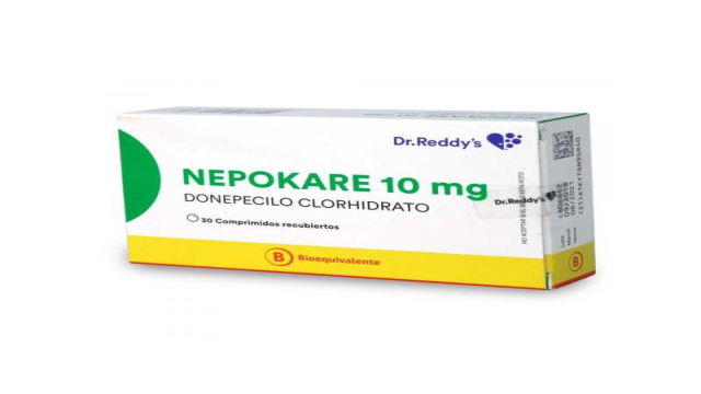 NEPOKARE DONEPEZILO CLORHIDRATO 10 MG X 30 COMPRIMIDOS RECUBIERTOS DR REDDYS