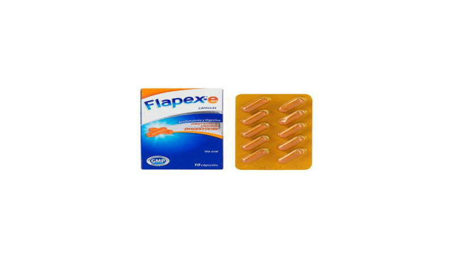 FLAPEX-E ANTIFLATULENTO SIMETICONA/PANCREATINA 60/100MG X 10 CAPSULAS ANDROMACO