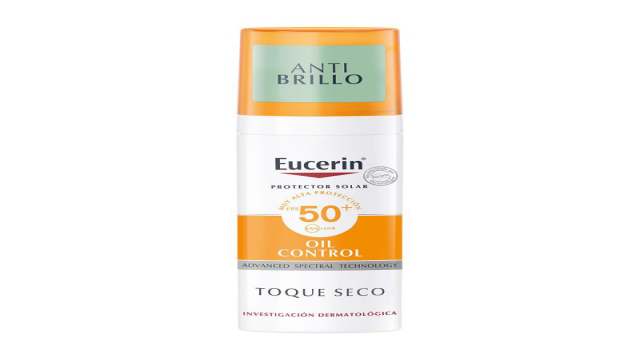 EUCERIN PROTECTOR SOLAR FPS 50 OIL CONTROL ANTI-BRILLO TOQUE SECO X 50 ML