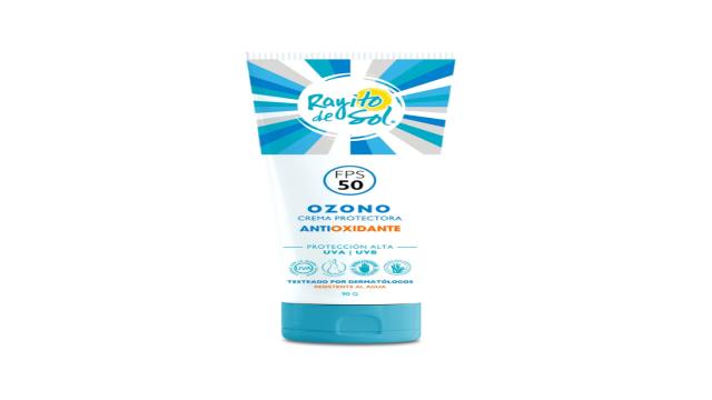RAYITO DE SOL FPS 50+ OZONO CREMA PROTECTORA X 90 GRAMOS 