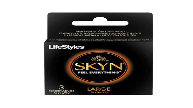 PRESERVATIVOS LIFESTYLES SKYN LARGE CONDON X 3 UNIDADES