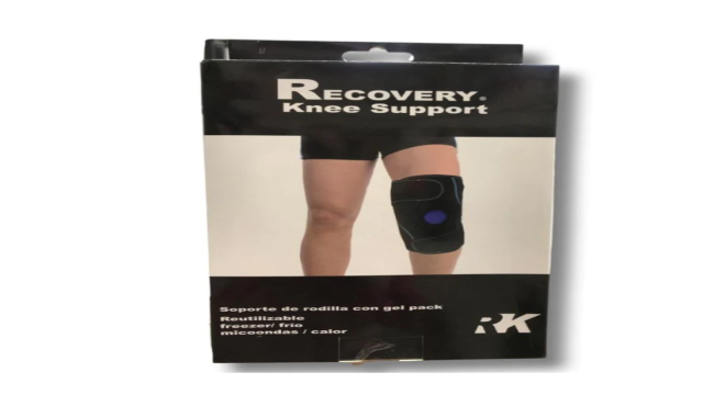 RECOVERY KNEE SUPPORT SOPORTE DE RODILLA CON GEL PACK FRIO CALOR