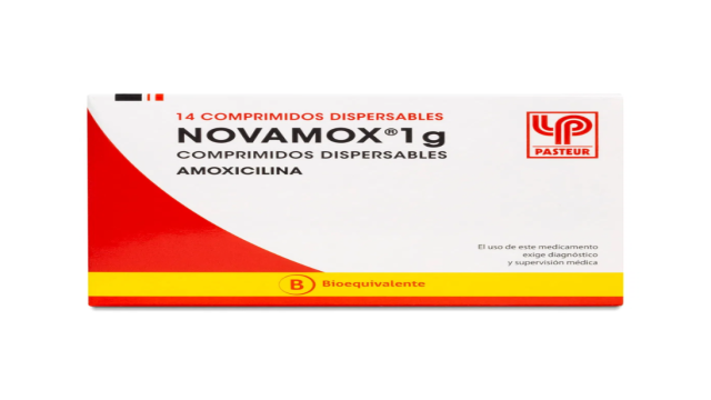 NOVAMOX AMOXICILINA 1G X 14 COMPRIMIDOS DISPERSABLES PASTEUR